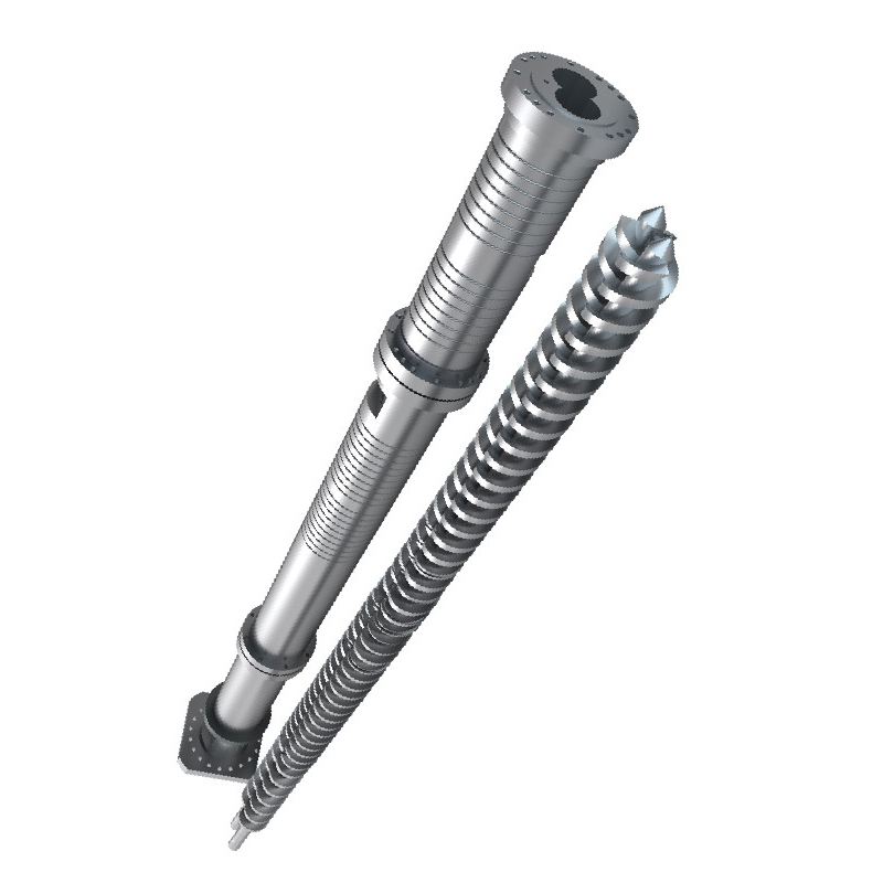 平行双螺杆机筒