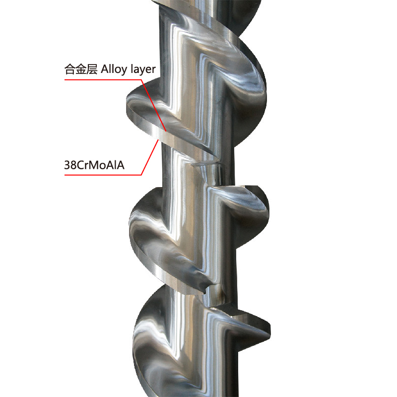 双合金螺杆机筒