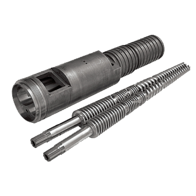 锥形双螺杆机筒