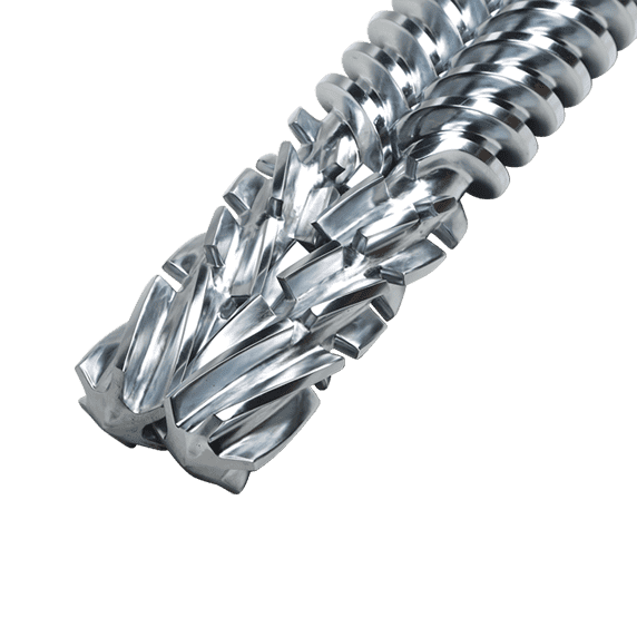 锥形双螺杆机筒